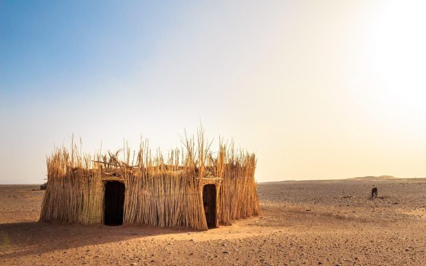 The Sahara Desert House Wallpapers HD Download Desktop.