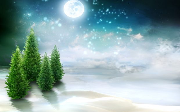 Winter Backgrounds 2K.