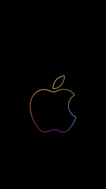 iPhone 12 Black Wallpaper 1.