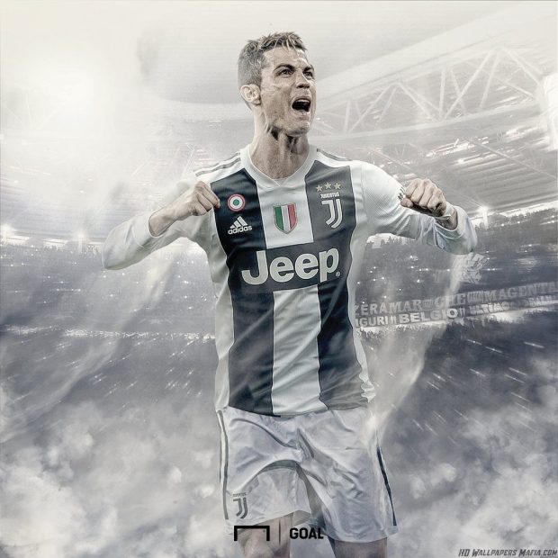 1080x1080 Cristiano Ronaldo Juventus Wallpaper.
