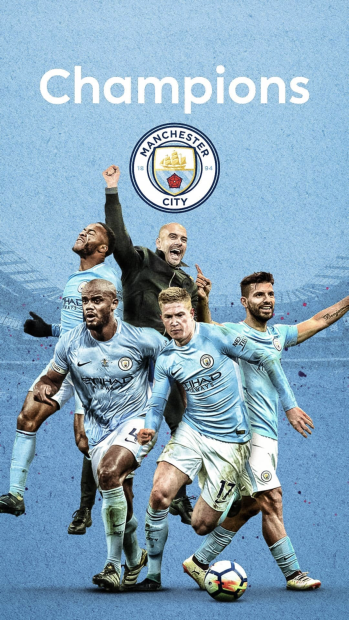 1242x2208 Manchester City Premier League Champions 2021.