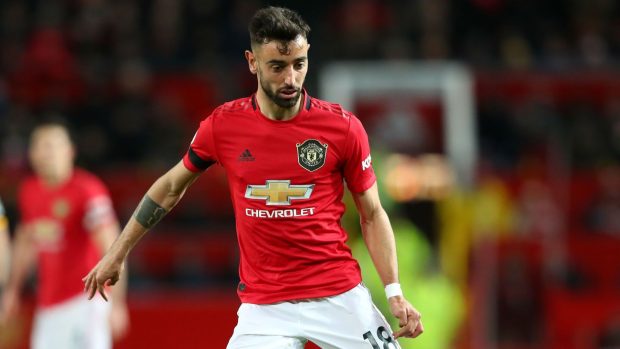 1920x1080 Bruno Fernandes Manchester United Wallpaper Free Download.