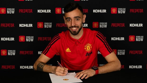 1920x1080 Bruno Fernandes plans to write different history to Ronaldo at Manchester United.