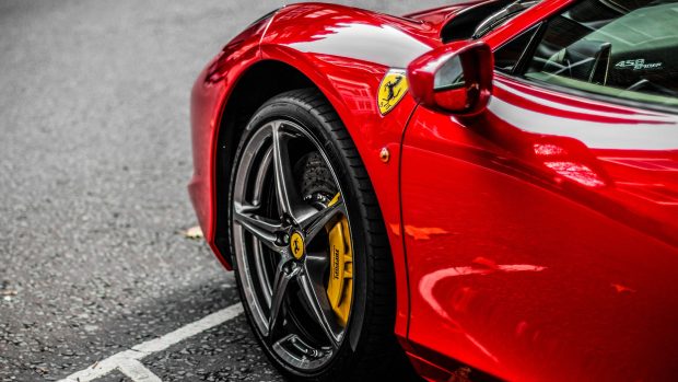 4K Ferrari Desktop Background.