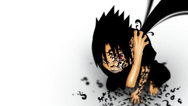 4K Sasuke Art Photo.