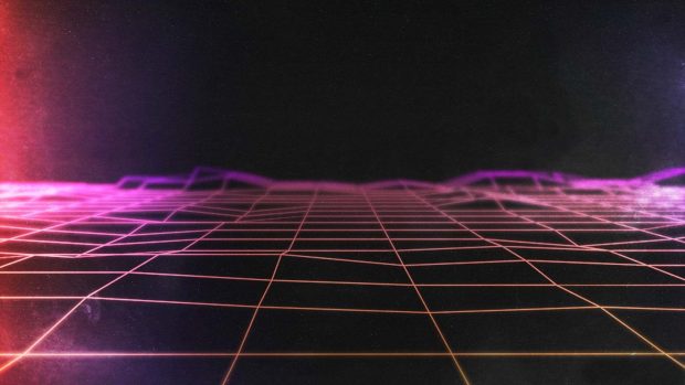 80s Aesthetic Computer Wallpaper HD.