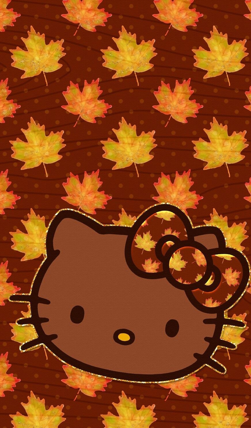 hello kitty fall wallpaper