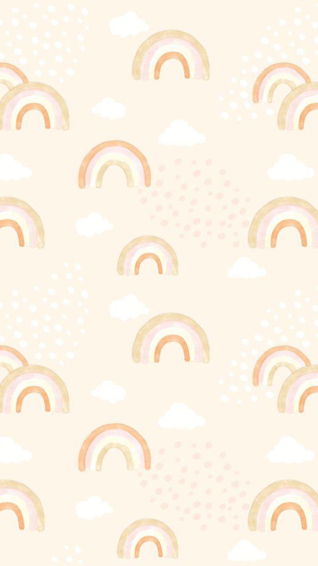 Boho Pink Rainbows Fabric Wallpaper and Home Decor  Spoonflower
