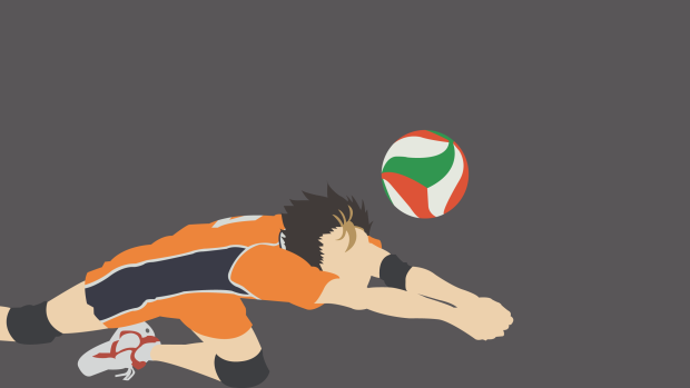 Aesthetic Haikyuu Art Photo.