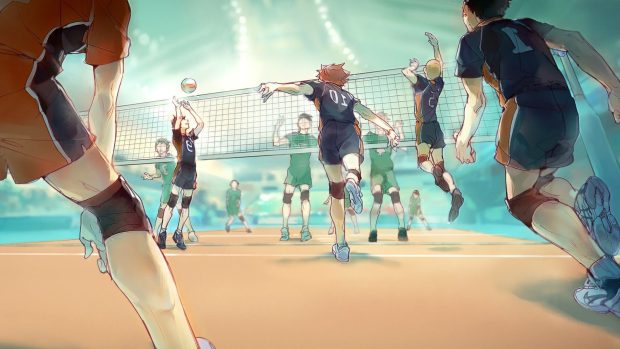 Aesthetic Haikyuu Wide Screen Wallpaper.