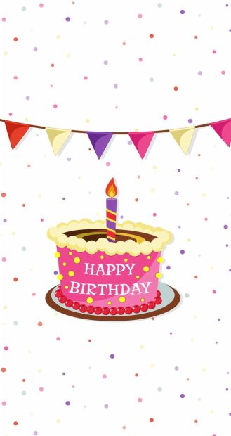 Aesthetic Happy Birthday for iPhone.