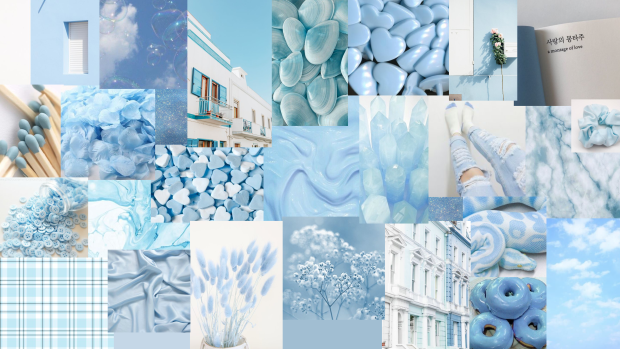 Aesthetic Light Blue Wallpapers HD for PC