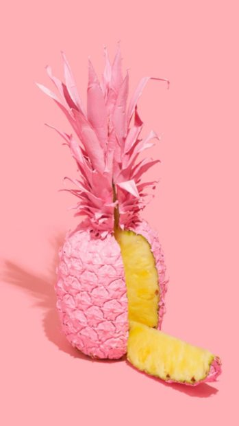 Aesthetic Pineapple Background for Android.