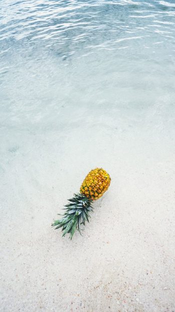 Aesthetic Pineapple Background for Mobile.