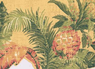 Aesthetic Pineapple Wallpaper HD.