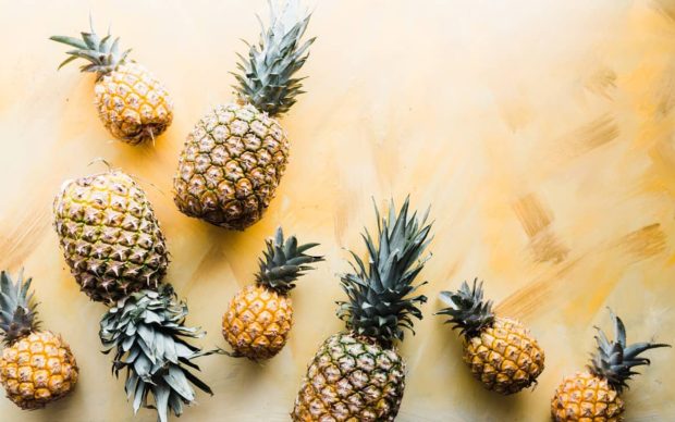 Aesthetic Pineapple Wallpaper HD Free download.