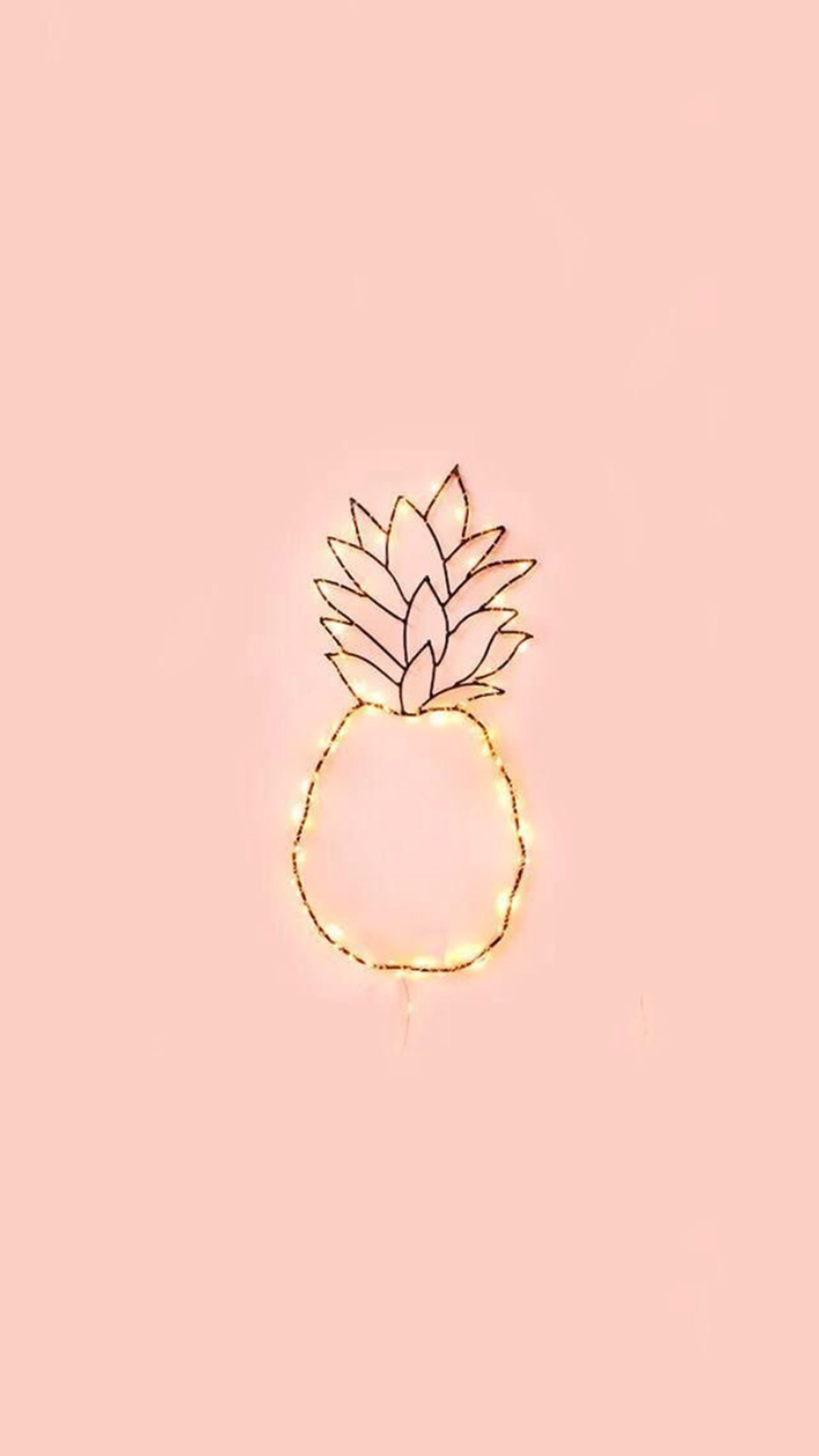 Pink Cute Pineapple iPhone Wallpapers  Wallpaper Cave