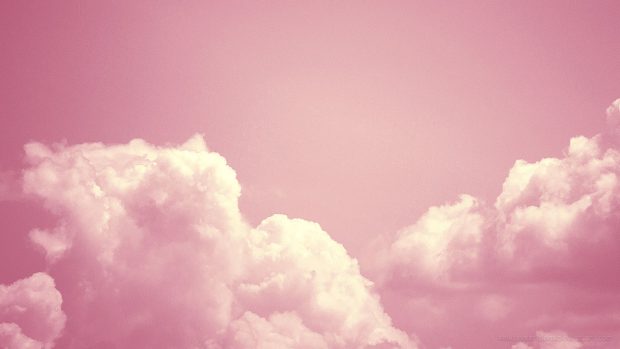 Aesthetic Pink Cloud Image.