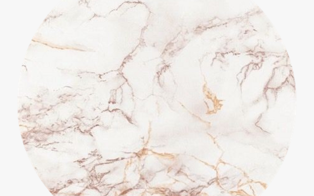 Aesthetic Rose Gold Marble Image.