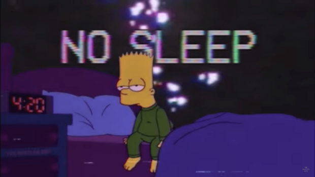 Aesthetic Simpsons Desktop Background.