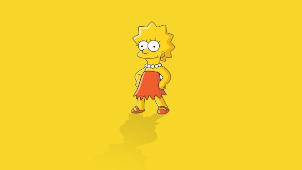 Aesthetic Simpsons HD Wallpaper Free download.