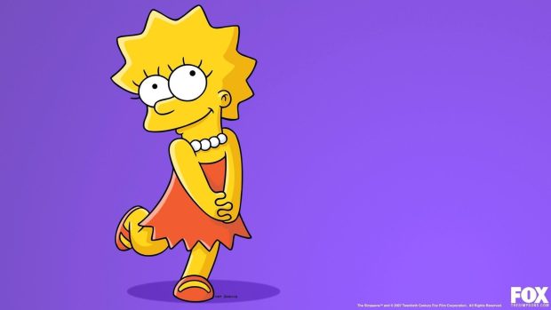 Aesthetic Simpsons Wallpaper for Mac.