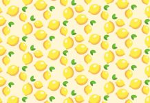 Aesthetic Yellow Background.