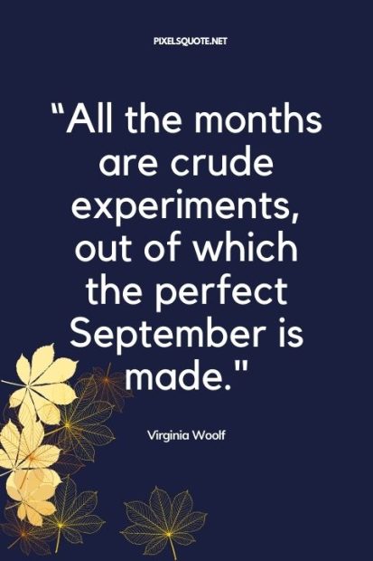 September quotes image