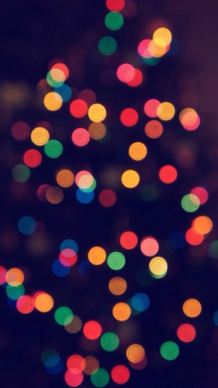 Christmas iphone christmas light aesthetic HD phone wallpaper  Pxfuel