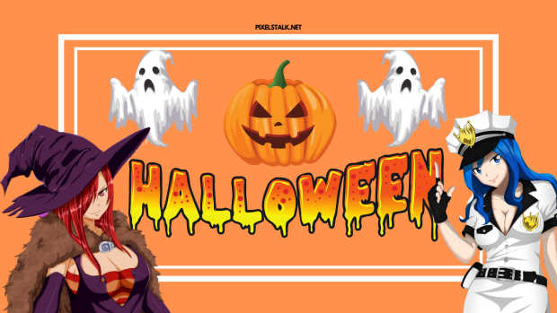 Anime Halloween Desktop Wallpaper Free.