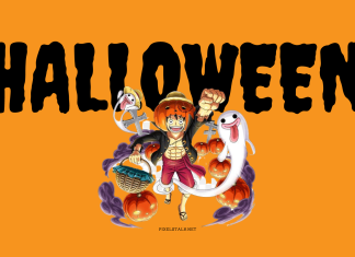 Anime Halloween Desktop Wallpaper HD.