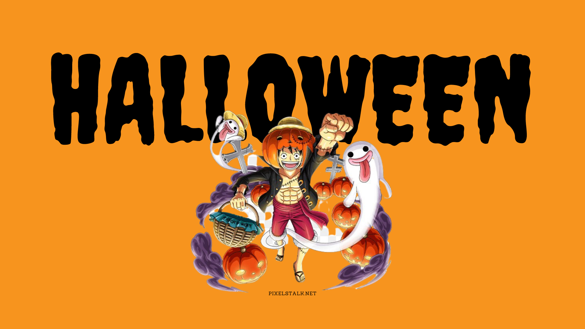 One Piece Halloween Wallpapers  Top Free One Piece Halloween Backgrounds   WallpaperAccess