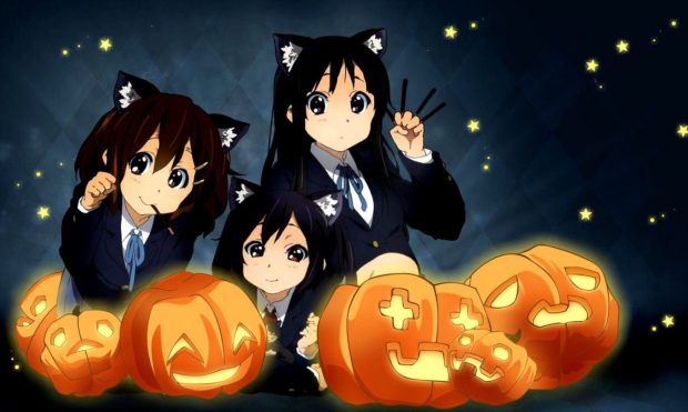 Anime Halloween Image Wallpaper.