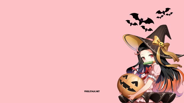 Anime Halloween Wallpaper.