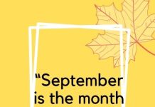 Best september quotes.