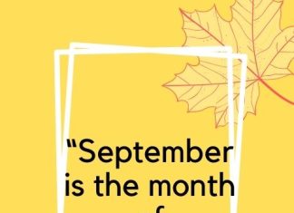 Best september quotes.