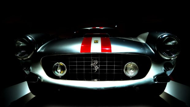 Black 4K Ferrari Background.
