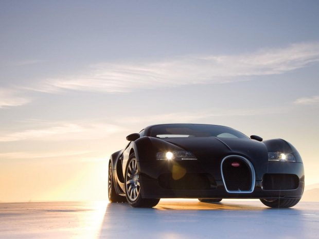 Black Bugatti Veyron Wallpapers.