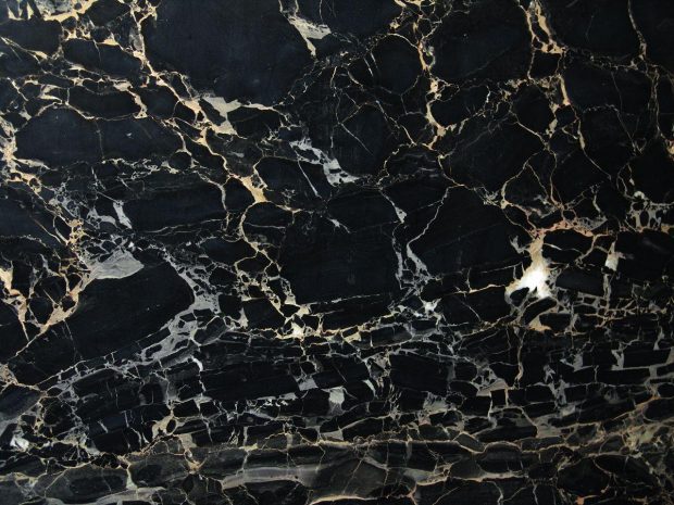 Black and Gold Marble Wallpaper.