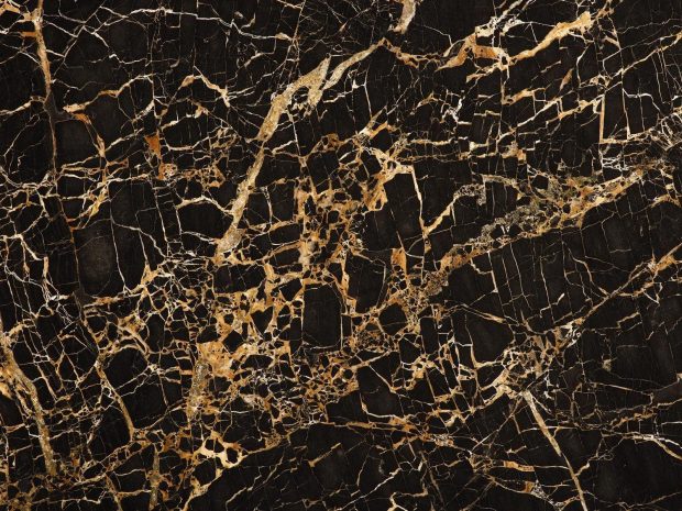 Black and Gold marble sticker for bedroom accent wallpaper.