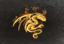 Black and Golden Dragon 1080p Wallpapers.