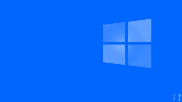 Blue Windows 11 Desktop Wallpaper 1.