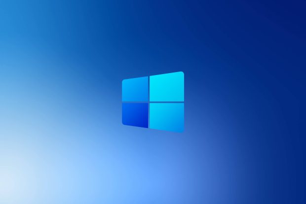 Blue Windows 11 Desktop Wallpaper.