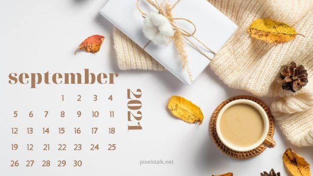 Breakfast September 2021 Calendar Wallpaper.