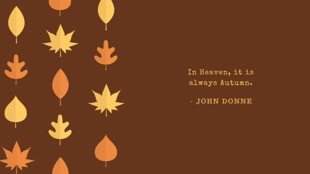 Brown Leaves Icons Fall 2021 HD Wallpaper.