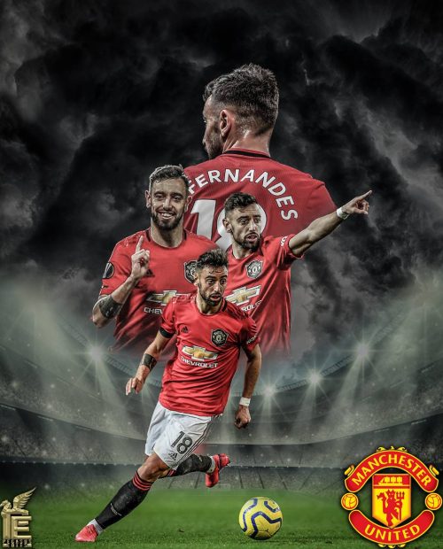 Bruno Fernandes Manchester United Wallpapers Iphone.
