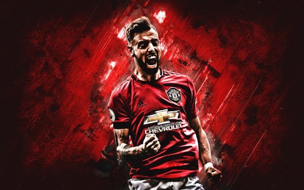 Bruno Fernandes Wallpaper 2K Manchester United.