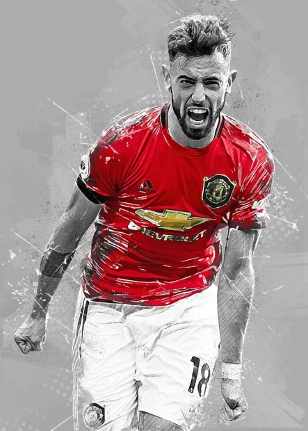 Bruno Fernandes Wallpaper from Art.