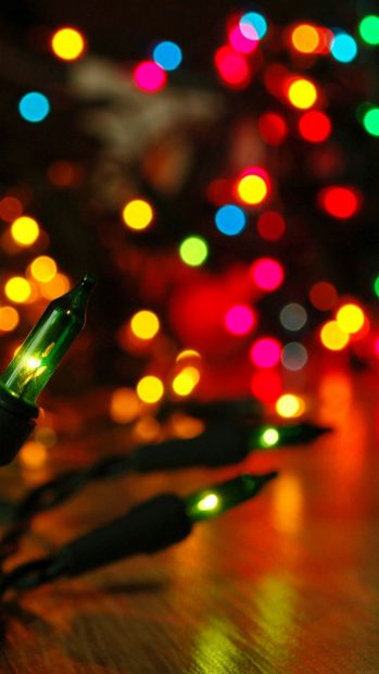 Christmas Color Light Wallpaper for iPhone (1).