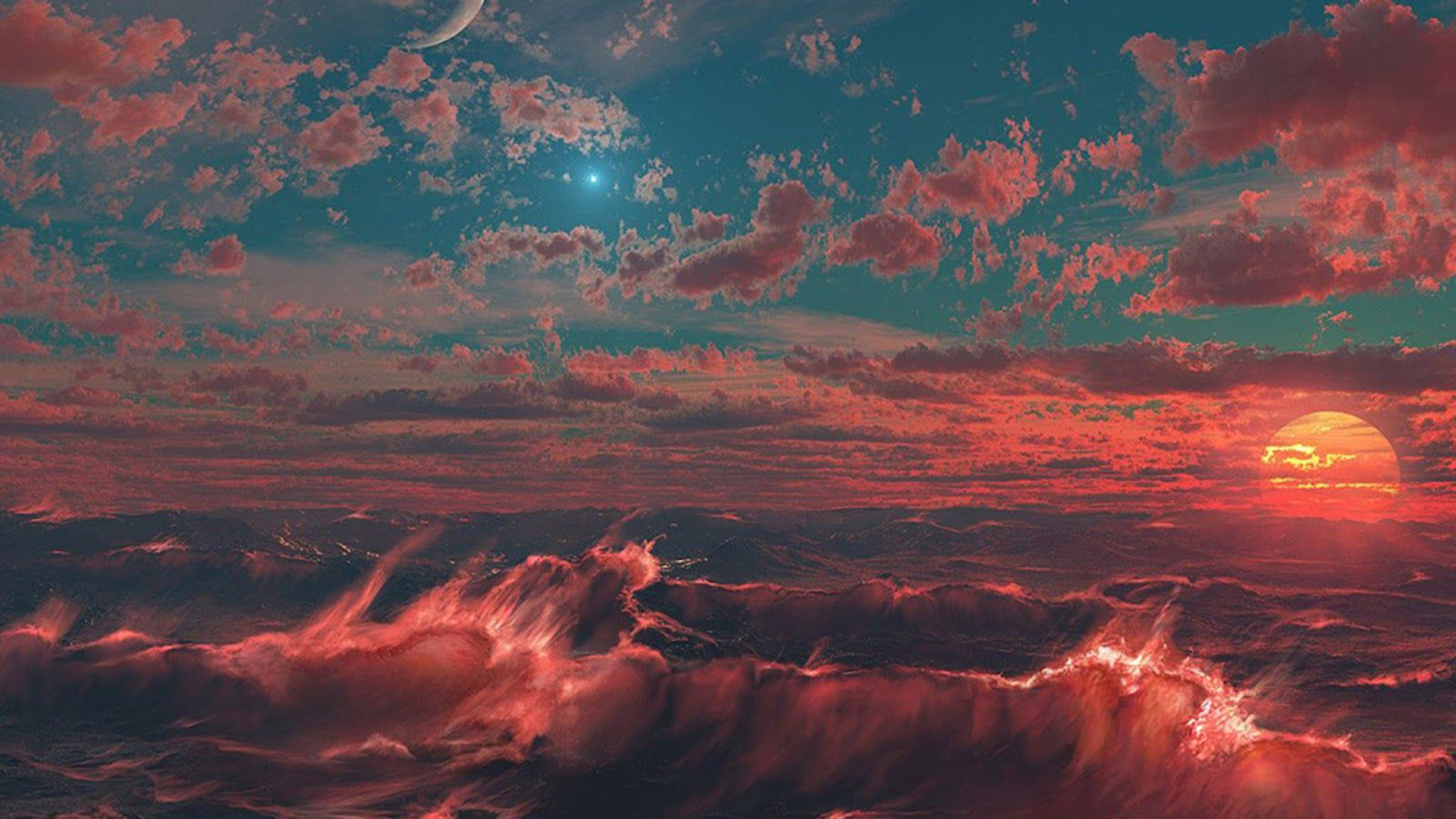 Cloud Aesthetic Backgrounds for PC Free Download 
